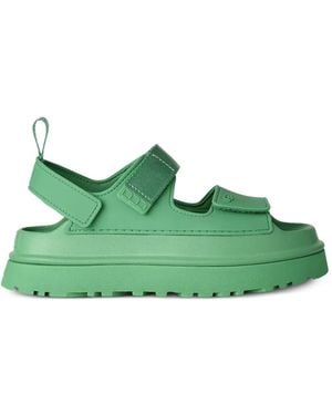 UGG Goldenglow Embossed Sandals - Green