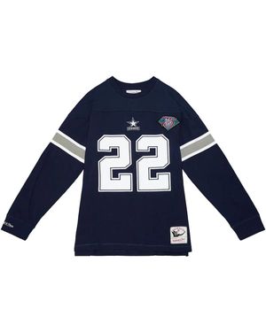 Mitchell & Ness Nfl N&n Dolphins 1994 Emmitt Smith Tシャツ - ブルー