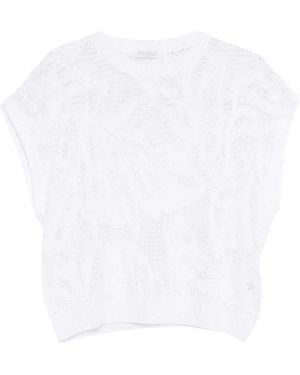 Brunello Cucinelli Cotton T-Shirt - White