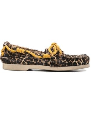 Golden Goose Cruise Leather Loafers - White