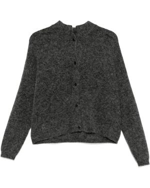 Gestuz Alpha Button-Up Cardigan - Black