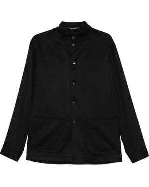 Tagliatore Jacke mit aufgesetzter Tasche - Schwarz