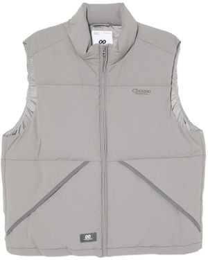 Chocoolate Weste Mit Logo-Stickerei - Grau