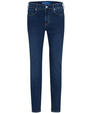 KARL LAGERFELD Mid-Rise Skinny Jeans - Blue