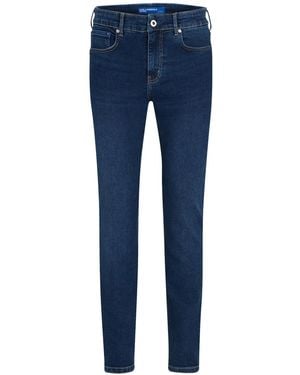 Karl Lagerfeld Mid-Rise Skinny Jeans - Blue