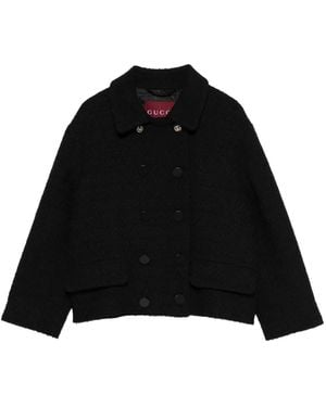 Gucci Klassische Cabanjacke - Schwarz