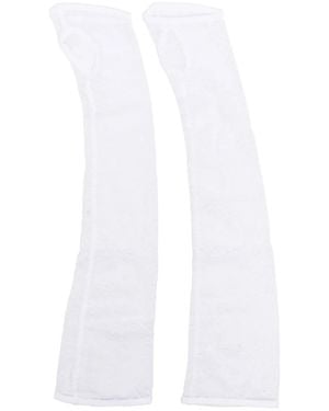 Maison Close Flashback Mittens - White