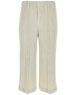 Homme Plissé Issey Miyake Plissé Bermuda Shorts - Natural