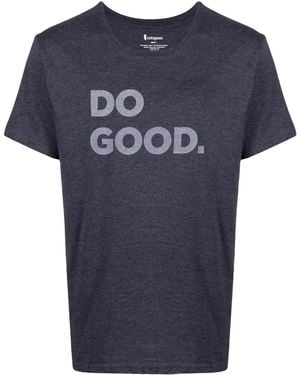 COTOPAXI Graphic-Print T-Shirt - Blue