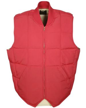 chesapeake's Quilted Gilet - Red