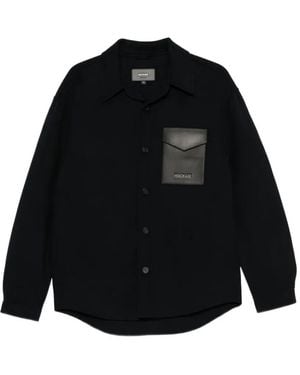 Mackage Emmanuel Patch-Pocket Shirt Jacket - Black
