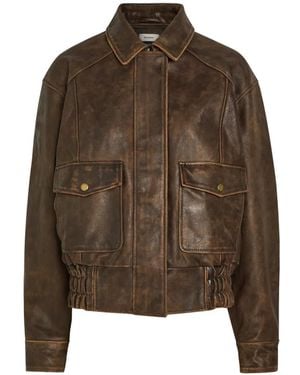 Reformation Veda Daphne Jacket - Brown