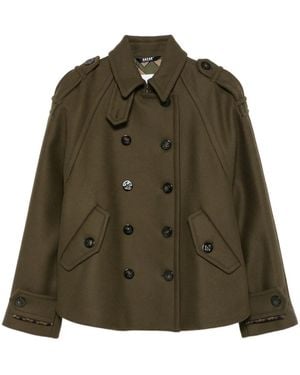 Bazar Deluxe Blazer À Boutonnière Croisée - Vert