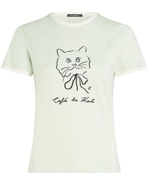 KARL LAGERFELD X Jorge Parra T-Shirt - White