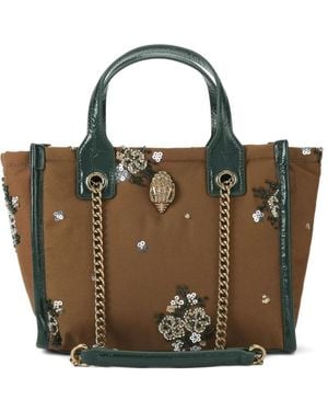 Kurt Geiger Sac Cabas Hoxton À Perles - Marron