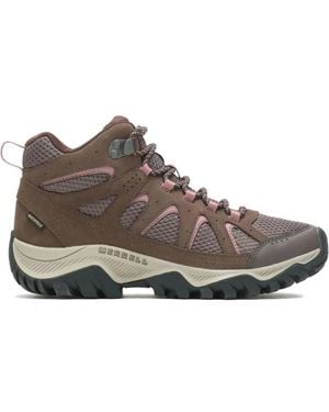 Merrell Baskets À Design Imperméable - Marron