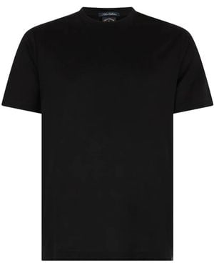 Paul & Shark Round-Neck Short-Sleeve T-Shirt - Black