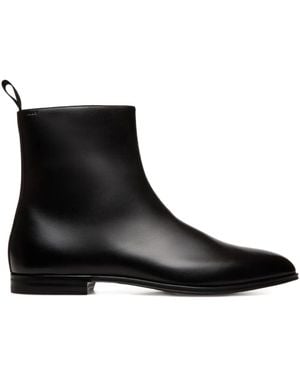 Bally Westminster Calf Leather Chelsea Boots - Black