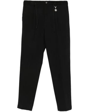 Manuel Ritz Seoul Drawstring-Waist Track Pants - Black