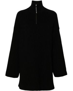 Balenciaga Maglione A Coste - Nero
