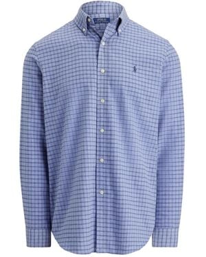 Polo Ralph Lauren Camicia A Maniche Lunghe - Blu