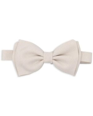 Lardini Cotton Bow Tie - Natural