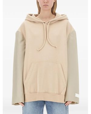 MM6 by Maison Margiela Sweatshirt With Logo - Natural