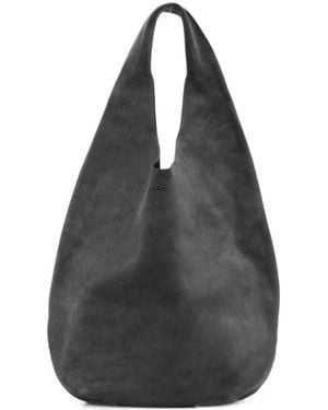 A.P.C. Le Neige Suede Shoulder Bag - Black