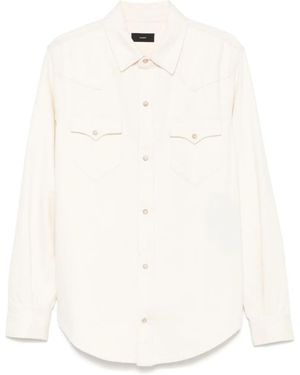 Alanui Denim Shirt - White