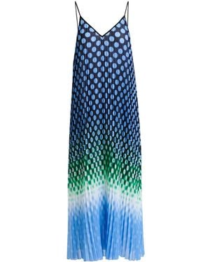 Essentiel Antwerp Hyacinth Maxi Dress - Blue