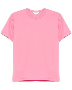 Comme des Garçons Crew-Neck T-Shirt - Pink