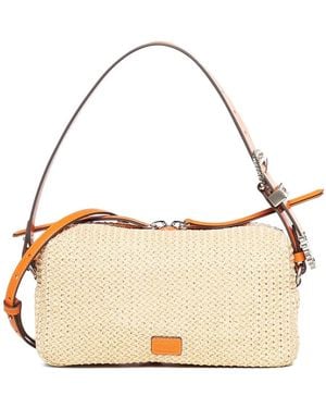 Pinko Logo-Patch Cross Body Bag - Neutro