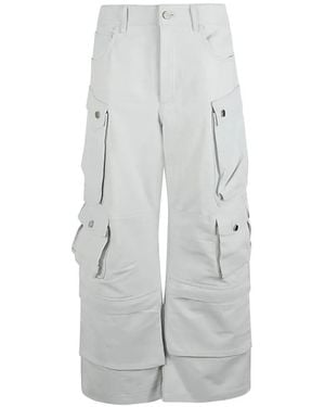 FERMAS Cargo Trousers - White