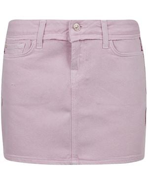 7 For All Mankind Minijupe Cherry - Purple