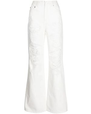【関税込み】Maria McManus ホワイト Massive ジーンズ Maria McManus Massive Jeans in White | Lyst