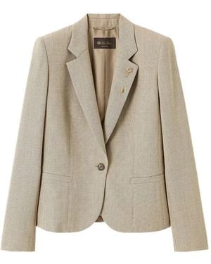 Loro Piana Blazer Lindy - Neutro