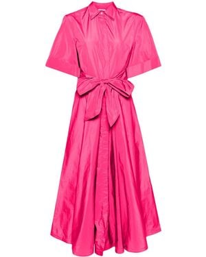 Sara Roka Marysole Belted Maxi Dress - Pink