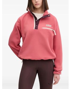 Columbia Jersey Helvetia Ii Con Botones - Rojo