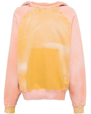 Alchemist Throwback Hoodie Mit Distressed-Detail - Orange