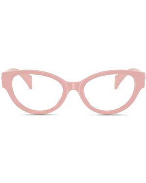 Versace Gafas de sol con placa Medusa - Rosa