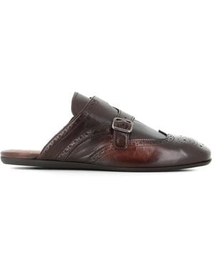 Officine Creative Leather Mules - Brown