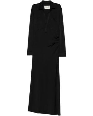 TOVE Drapiertes Iana Kleid - Schwarz