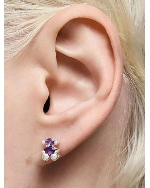 Tous Bear Ohrstecker Mit Amethyst - Natur