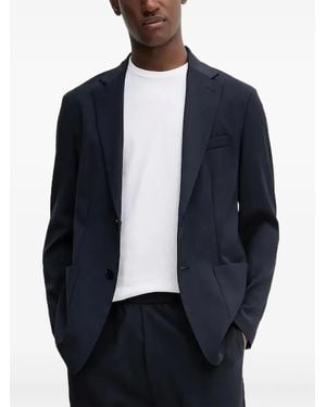 Barena Single-Breasted Blazer - Blue