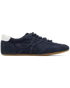 Veronica Beard Baskets En Daim - Blue