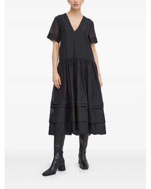 Lovechild 1979 Hounda Midikleid Mit V-Ausschnitt - Blau
