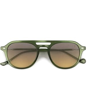 Eyepetizer Namsan Sonnenbrille Mit Rundem Gestell - Grün