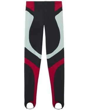Off-White c/o Virgil Abloh Colour Block Leggings - Red