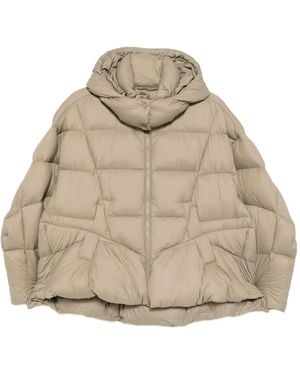 JNBY Hooded Puffer Jacket - Natural