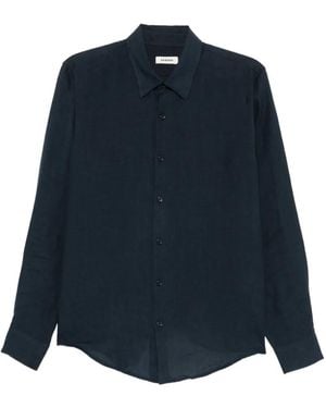 Sandro Camicia A Maniche Lunghe - Blu